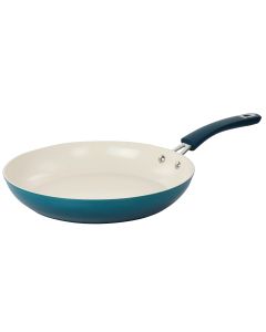 Oster Corbett 12 Inch Nonstick Aluminum Frying Pan in Blue